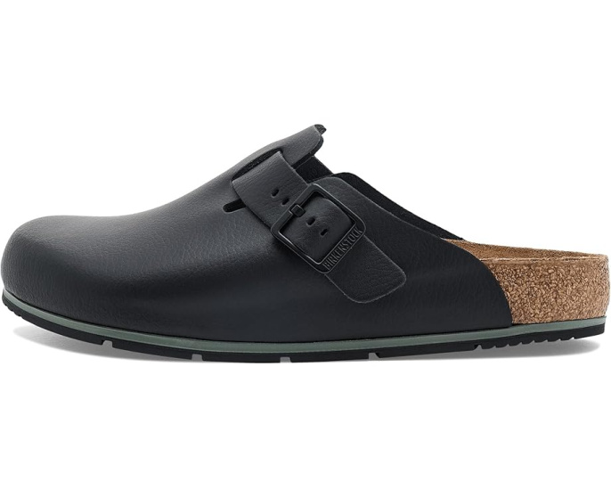 Профессиональные клоги Birkenstock Boston Pro с натуральной кожей