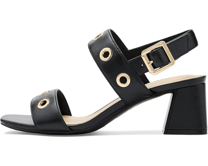 Сандалии LifeStride Clara Slingback с широкими ремешками и металлическими люверсами