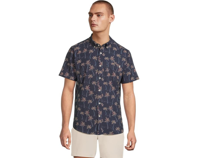 Рубашка Chubbies The Brushstroke Palms с коротким рукавом и принтом