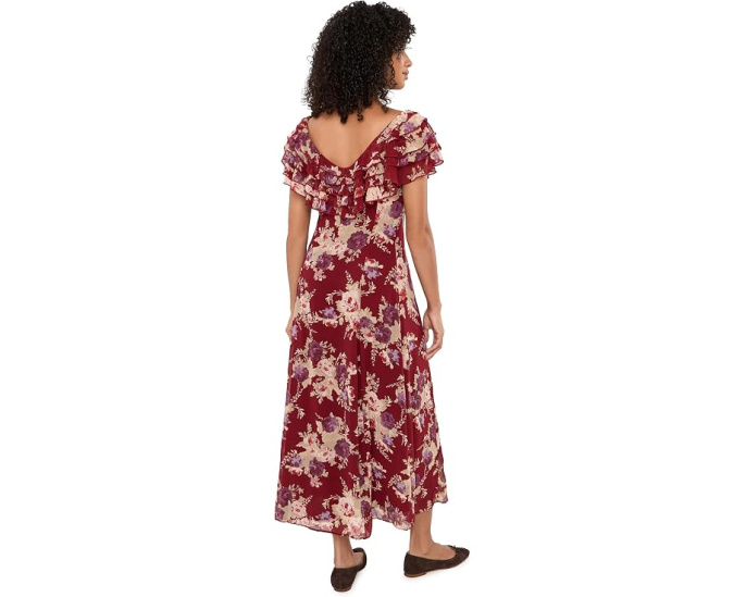 Платье макси Free People Forsythia с цветочным принтом
