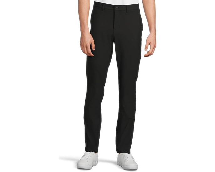 Lacoste Брюки Commuter из эластичного полиэстера с прямым кроем