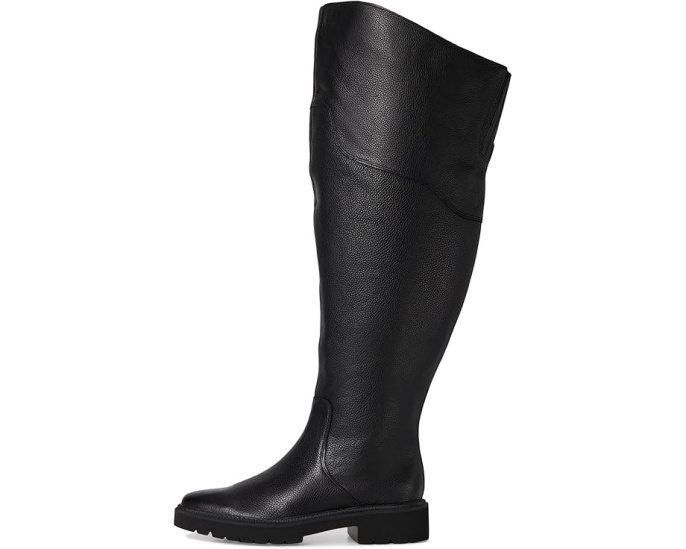 Naturalizer Сапоги Scarlette Extra Wide Calf выше колена на платформе с миндалевидным носком