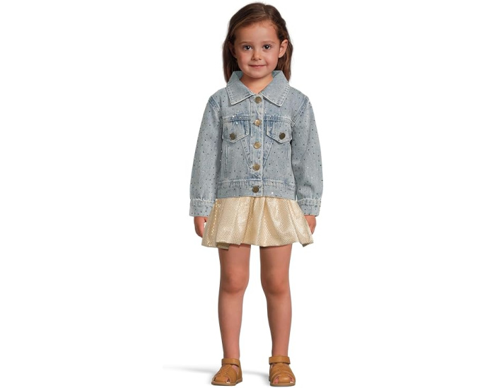 Джинсовая куртка Rainbow Sparkle Denim Jacket от Lola and The Boys