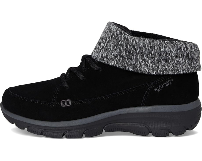 SKECHERS Easy Going ботинки без шнуровки с клиновидным каблуком и стелькой Memory Foam