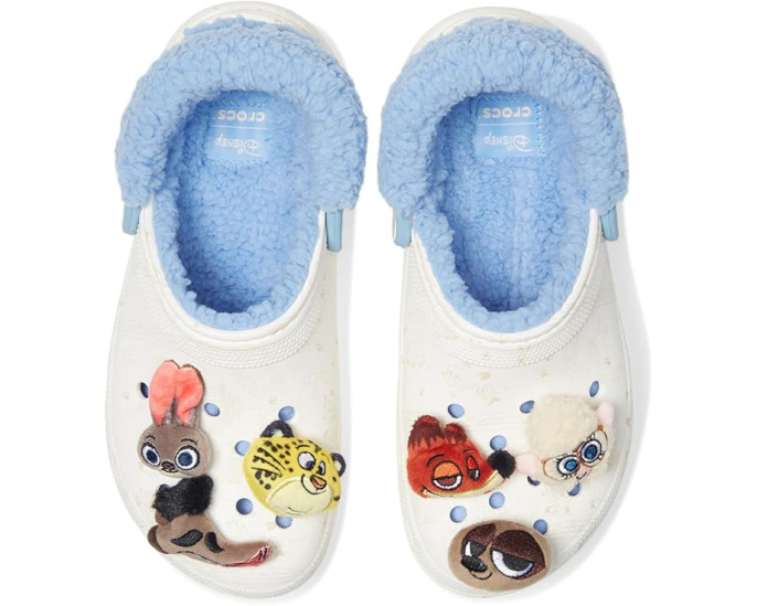 Кроксы Zootopia Classic Platform Clogs на платформе с charms от Disney