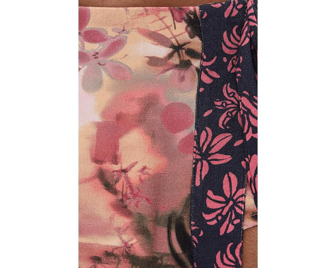 Мини-юбка Free People Sun Soaked Sarong в полоску