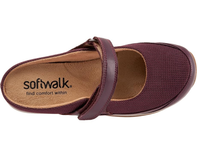 Мокасины SoftWalk Arcadia на липучке с подошвой из пены