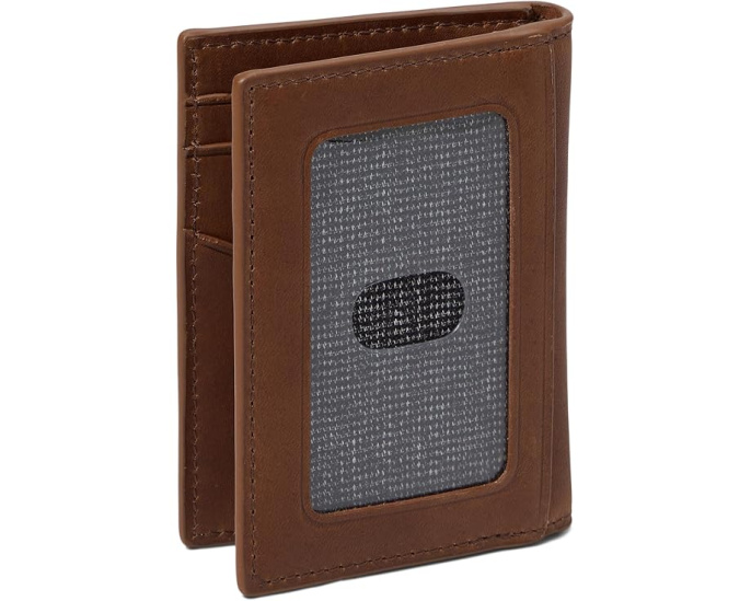 Кожаный кошелек Rhodes Bifold Card Case с RFID защитой от Johnston & Murphy