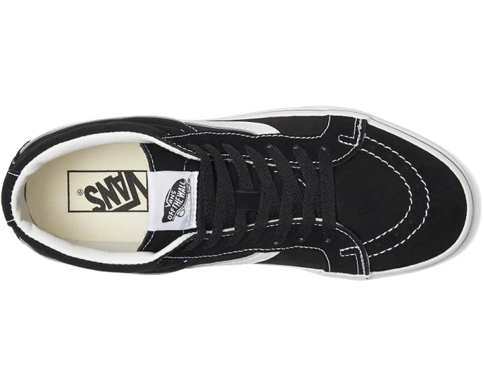 Кроссовки Vans SK8-Mid Reissue с тройной строчкой и подошвой Waffle