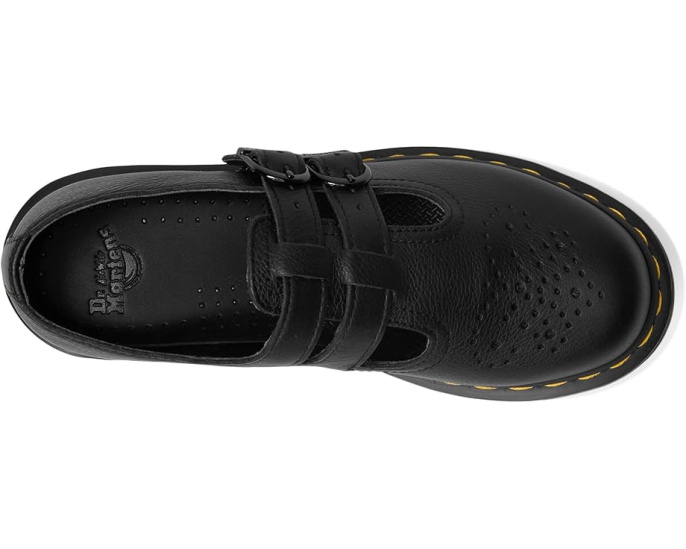 Туфли Dr. Martens 8065 Mary Jane с перфорацией и двумя ремешками