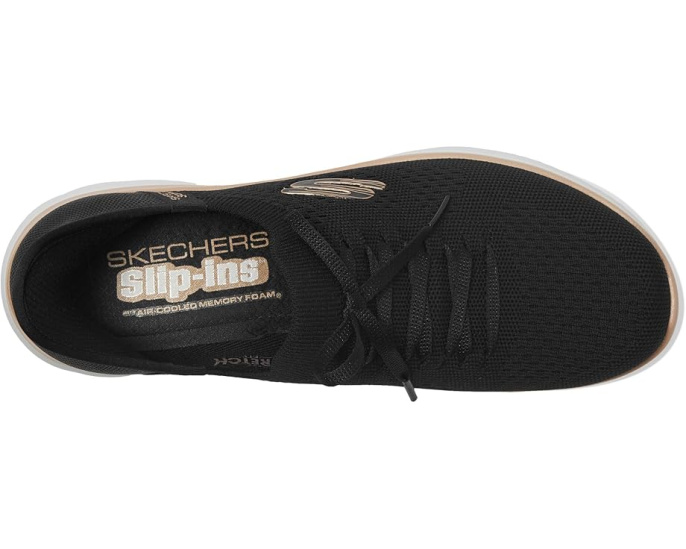 Кроссовки Skechers Summits Night Chic Hands Free Slip-Ins с технологией Heel Pillow