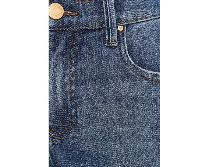 Прямые джинсы KUT from the Kloth Petite Blair 5 карманов в сером цвете