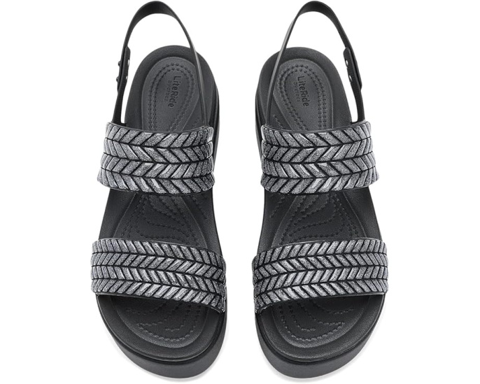 Сандалии Crocs Brooklyn Low Wedges Platform на платформе