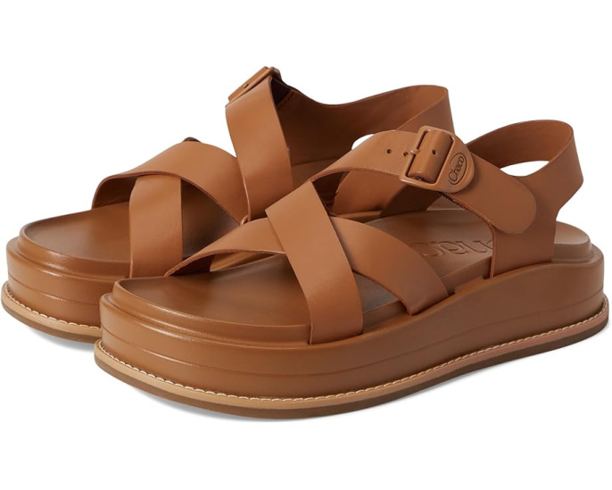 Сандалии Chaco Townes Midform на платформе с поддержкой свода стопы