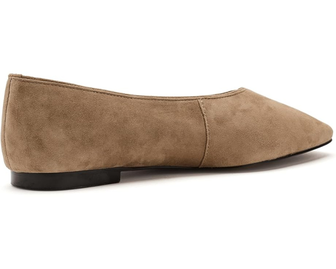 Балетки Madewell Sage с квадратным носком из мягкой замши
