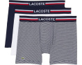Трусы-боксеры Lacoste 3-Pack с контурной поддержкой