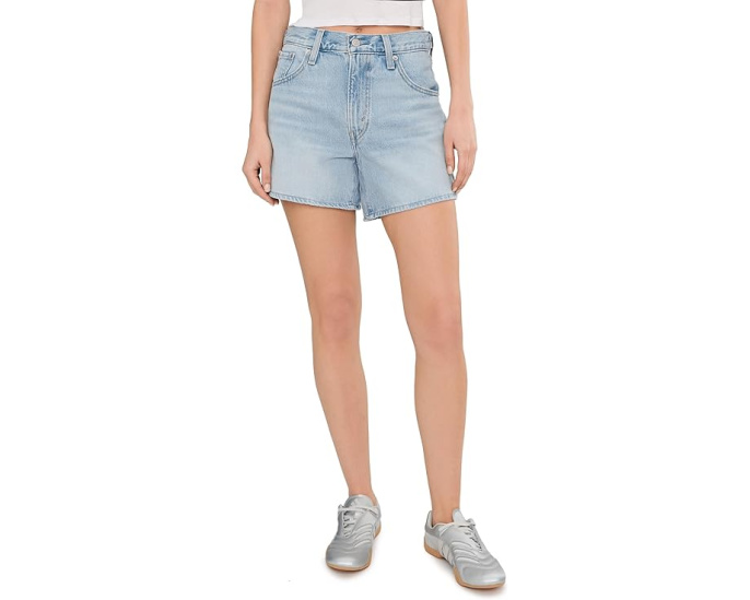 Levi's Шорты Cinch Mid-thigh с регулируемой посадкой на высокой талии