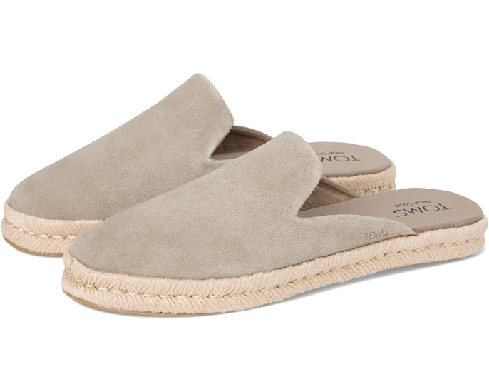 Мюли TOMS Santiago на платформе с круглым носком и веревочной отделкой