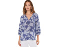 Блузка Breezy Blooms 3/4 от Tommy Bahama с цветочным принтом