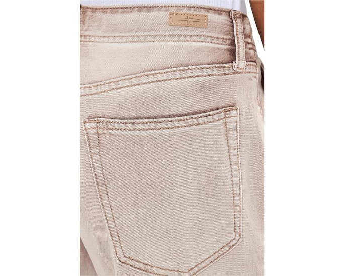 Liverpool Los Angeles джинсы кроп широкие Petite Mid Rise Weekender хаки