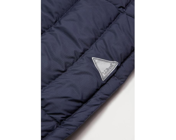 L.L.Bean утепленная куртка Popham Puffer для детей из переработанного полиэстера