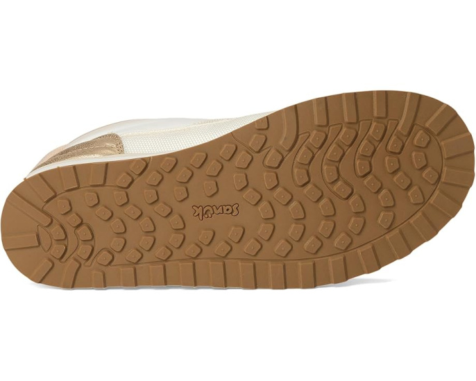 Кроссовки Sanuk Puffy Chiller Mid 2 Glam на шнурках с эластичными петлями