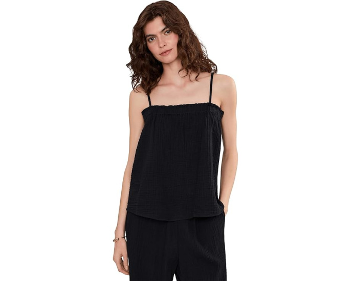 Eileen Fisher свободный топ Organic Cotton Lofty Gauze Cami
