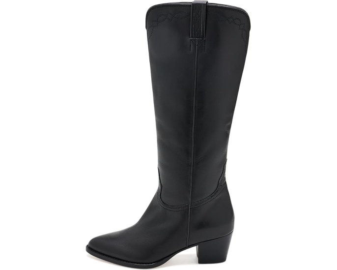 Сапоги кожаные Harpher Lauren Ralph Lauren высокие