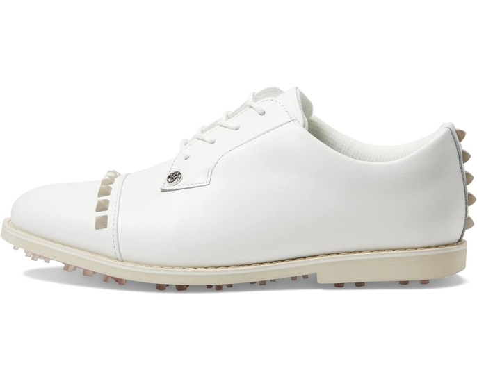 Гольф обувь GFORE Stud Cap Toe Gallivanter с кожаным верхом