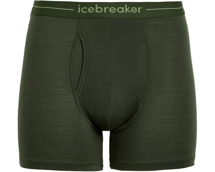 Трусы-боксеры Icebreaker Anatomica Merino с гульфиком из шерсти мериноса