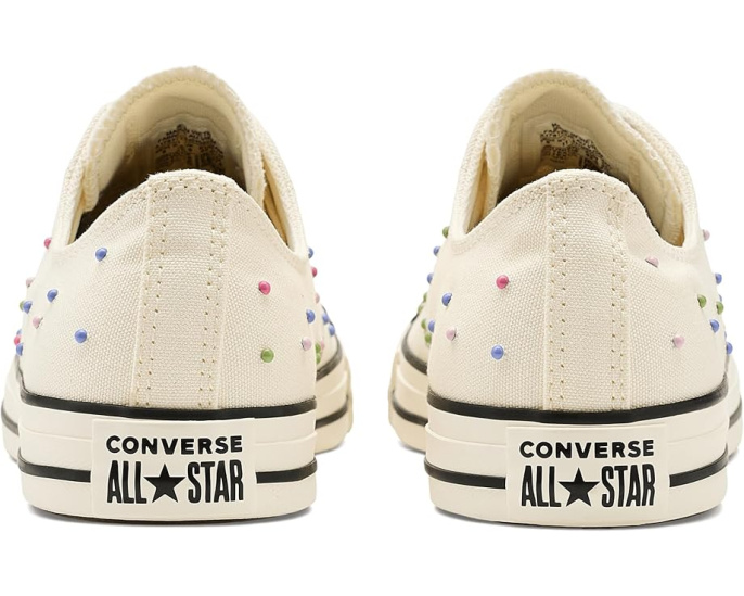 Кроссовки Converse Chuck Taylor All Star Low Top Mini Studs с пайетками на канве и резиновой подошвой