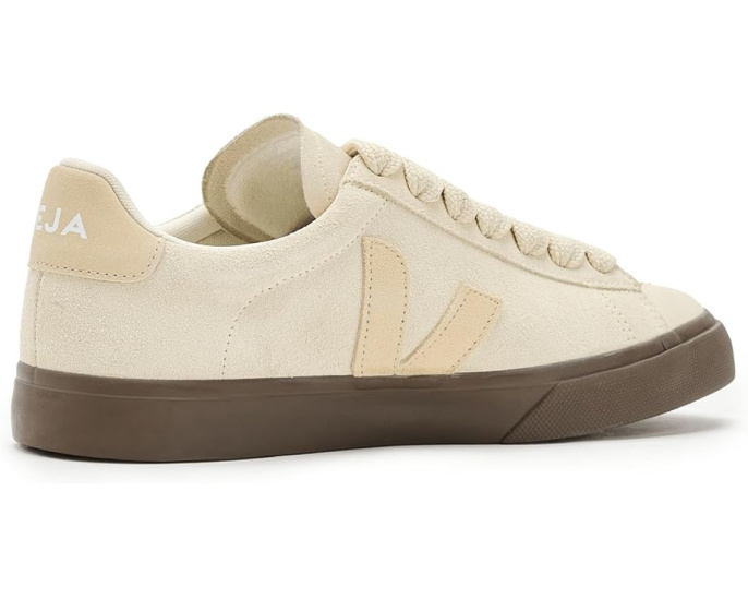 Кроссовки VEJA Campo Bold из замши с круглым мыском