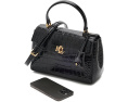 Сумка Lauren Ralph Lauren Croc-Embossed Small Farrah Soft Satchel