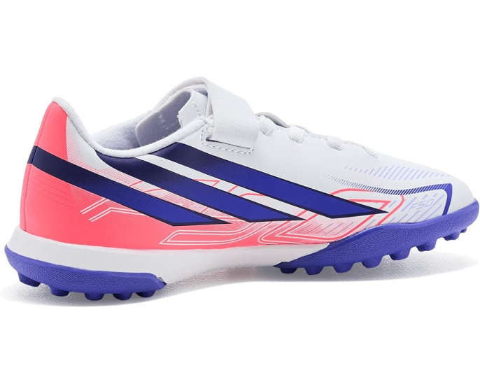 Adidas F50 Hyperfast Club бутсы для turf детские белые