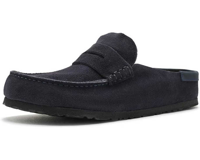 Birkenstock Naples Wrapped Clog замшевые сандалии