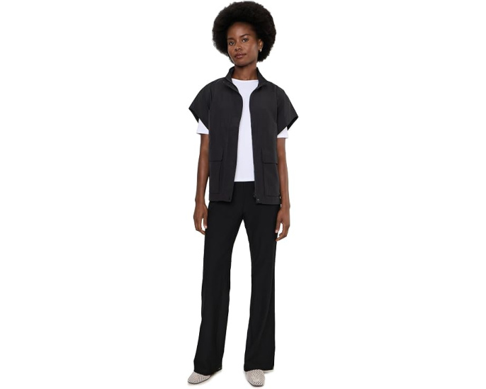 Брюки Eileen Fisher Washable Stretch Crepe Full Length Kick из стрейч-крепа