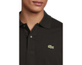 Поло Lacoste L1212 Classic Pique из хлопкового пике с вышитым крокодилом