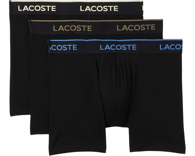 Lacoste Набор из 3 боксеров с логотипом на резинке