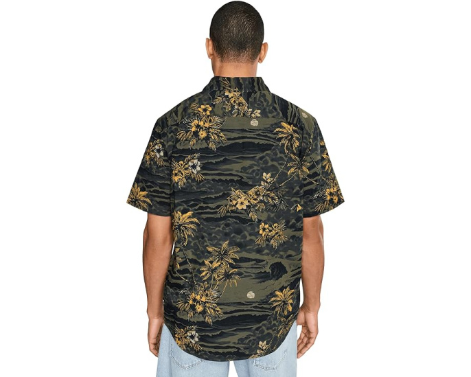 Quiksilver Рубашка Sundown Classic Woven с принтом из хлопкового поплина