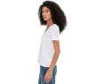 Madewell Northside V-Neck Tee из 100% хлопка с прямым подолом