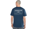 Футболка Quiksilver Stamped Screen Tee с принтом