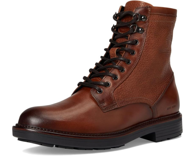 Johnston & Murphy Latham Plain Toe ботинки из телячьей кожи
