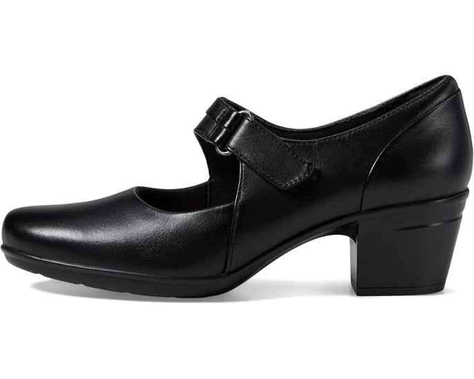 Туфли Mary Jane Clarks Emslie Lulin на устойчивом каблуке