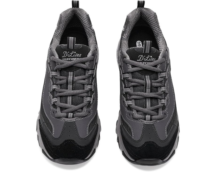 Кроссовки Skechers D'Lites с сетчатым верхом и шнуровкой