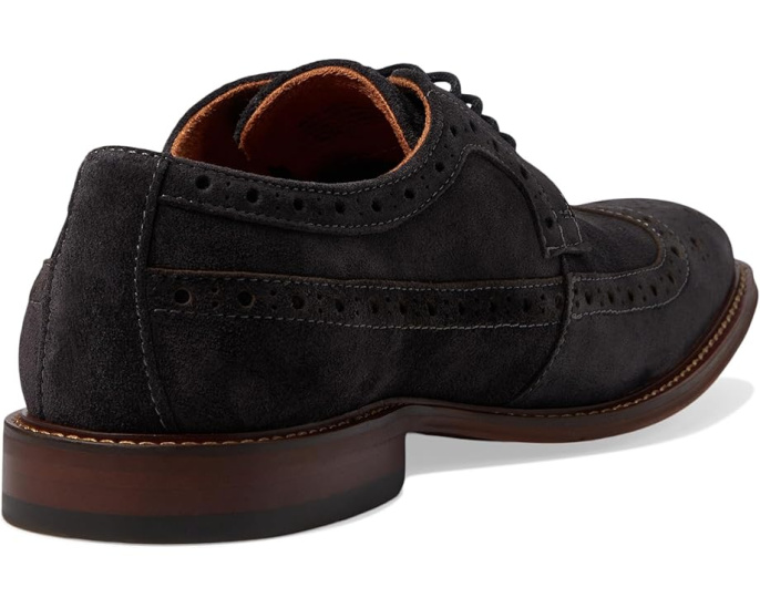 Оксфорды Stacy Adams Marligan Wing Tip из замши с перфорацией