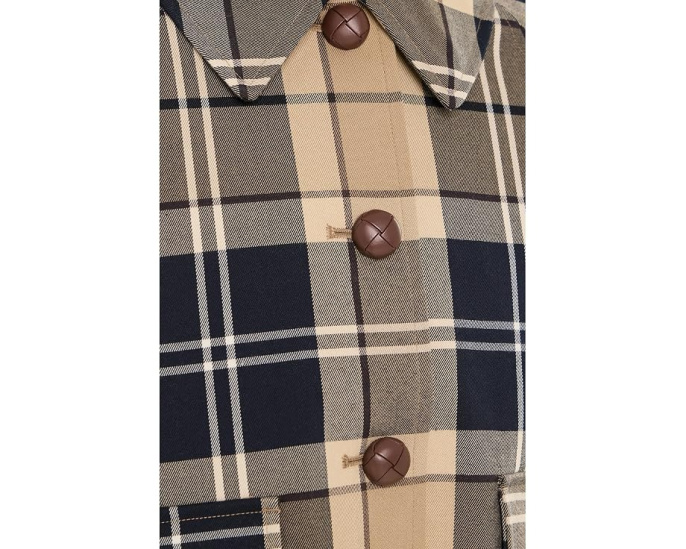 Delilah Checked Showerproof Jacket