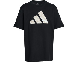Футболка adidas Kids Lenticular Camo Logo с лентикулярным камуфляжным принтом