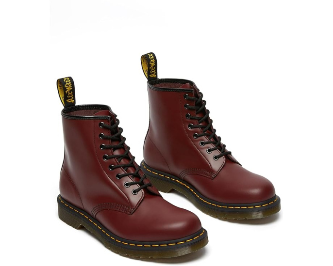 Ботинки Dr. Martens 1460 из гладкой кожи
