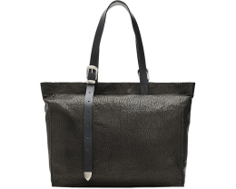 Сумка-тоут AllSaints Haven из мягкой кожи с ремнем-пряжкой