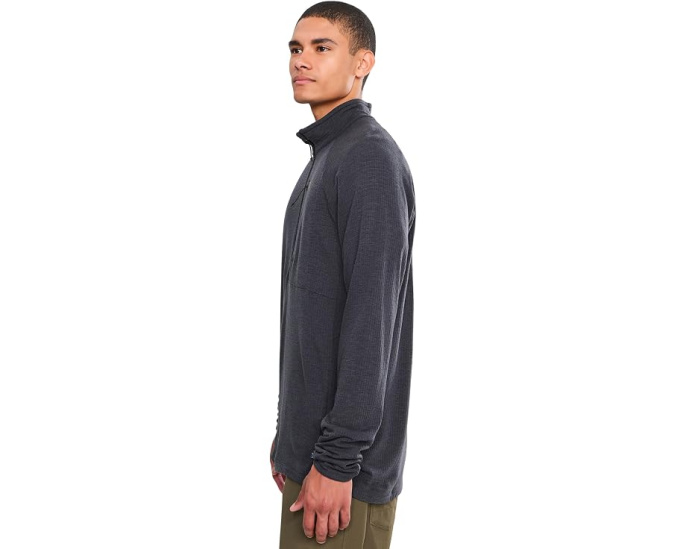 Fjällräven Bergtagen Midlayer 1/2 Zip флис с шерстью Black